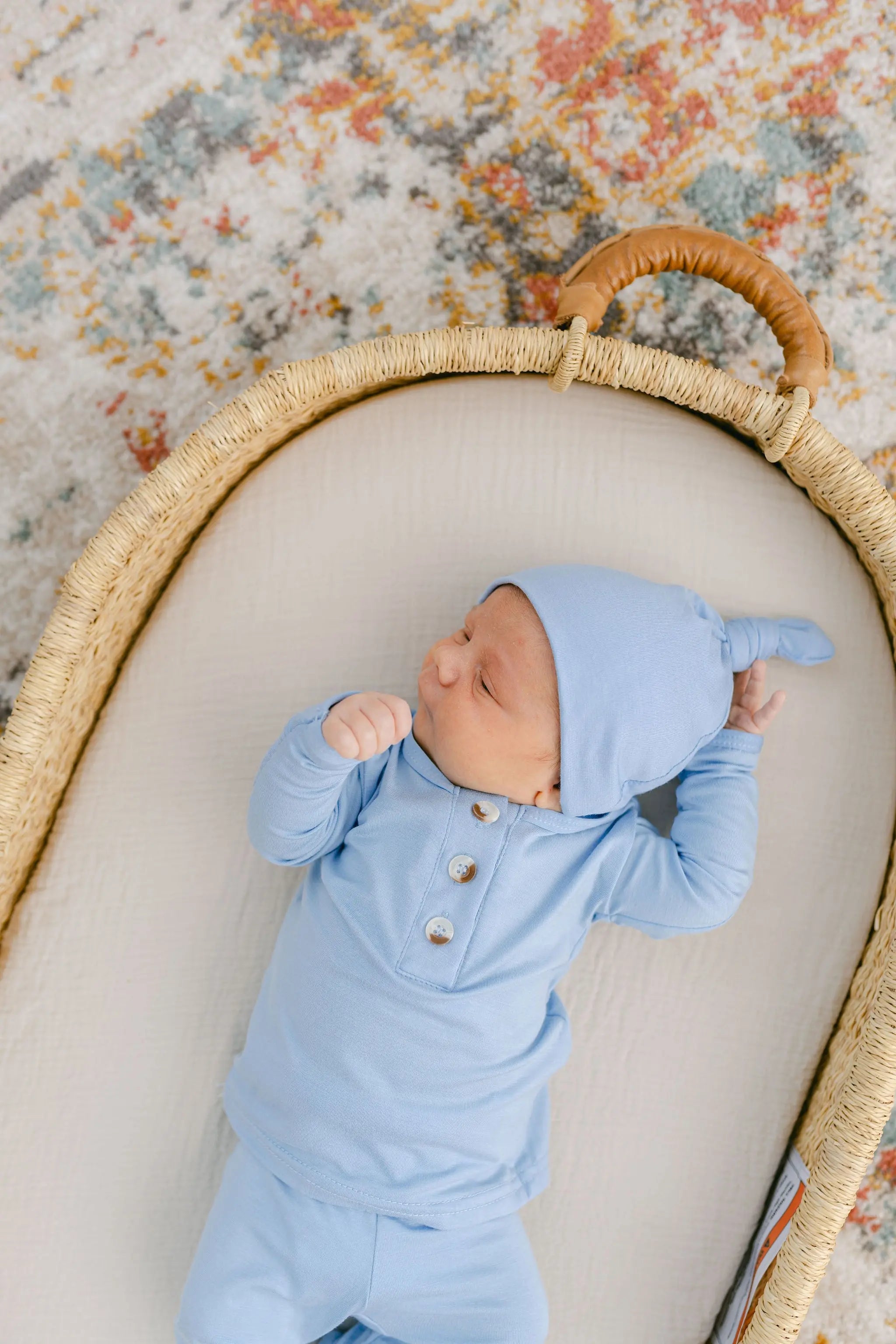 Baby Boy Outfits, Newborn Outfits for Boys, Blue Newborn Outfit - Baby Blue - Stroller Society