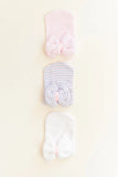Newborn Baby Girl Hat with Bow - Stroller Society