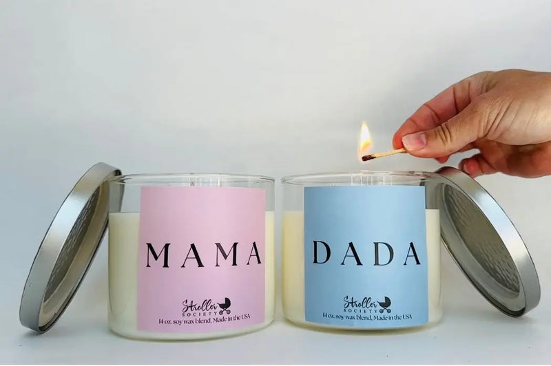 Mama And Dada Soy Candle