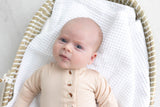 Knotted Baby Gown Set - Sand (Newborn-3 months)