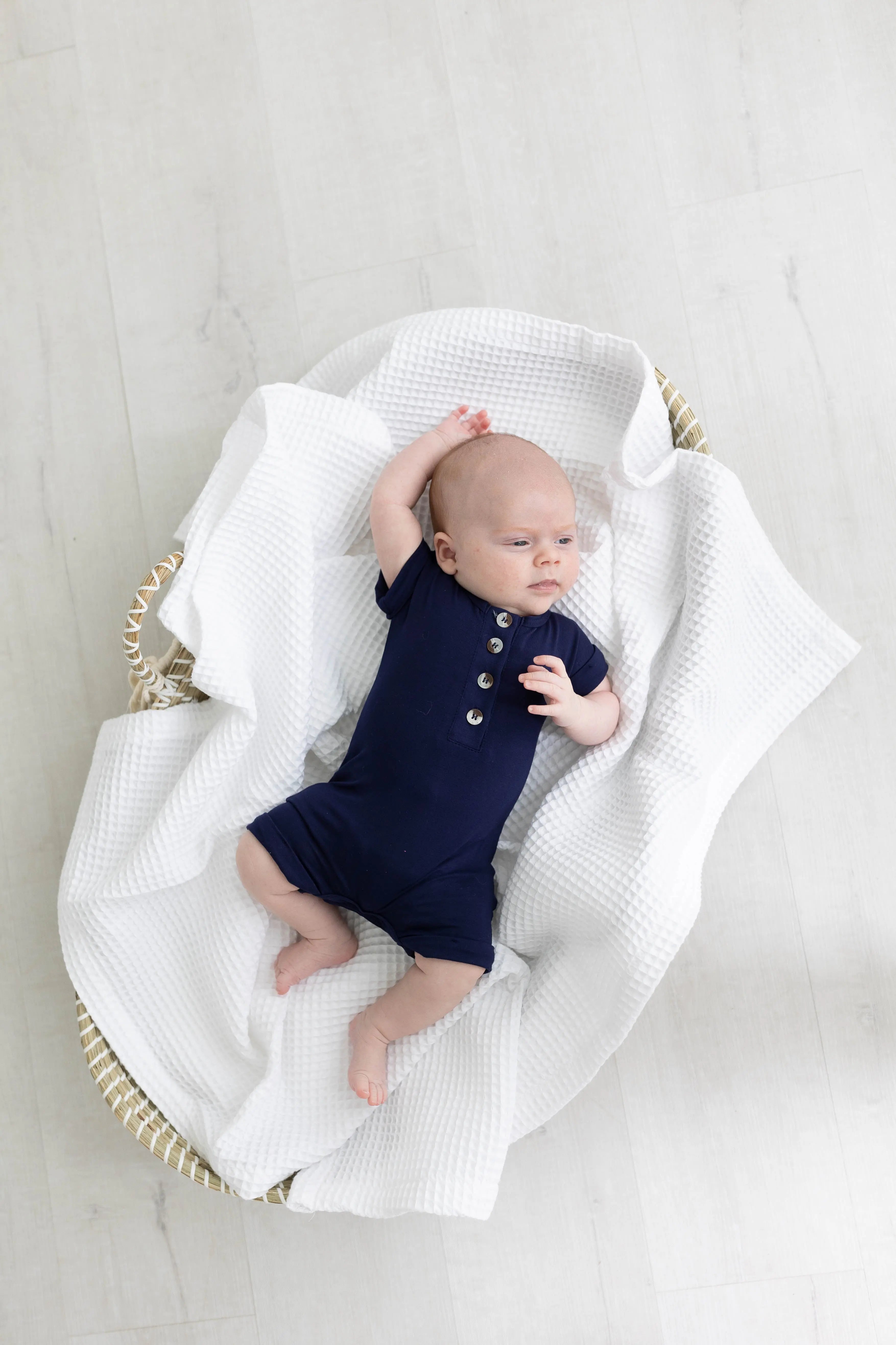 Waffle Blankets - Newborn, Baby, Toddler - 100% Cotton - Stroller Society