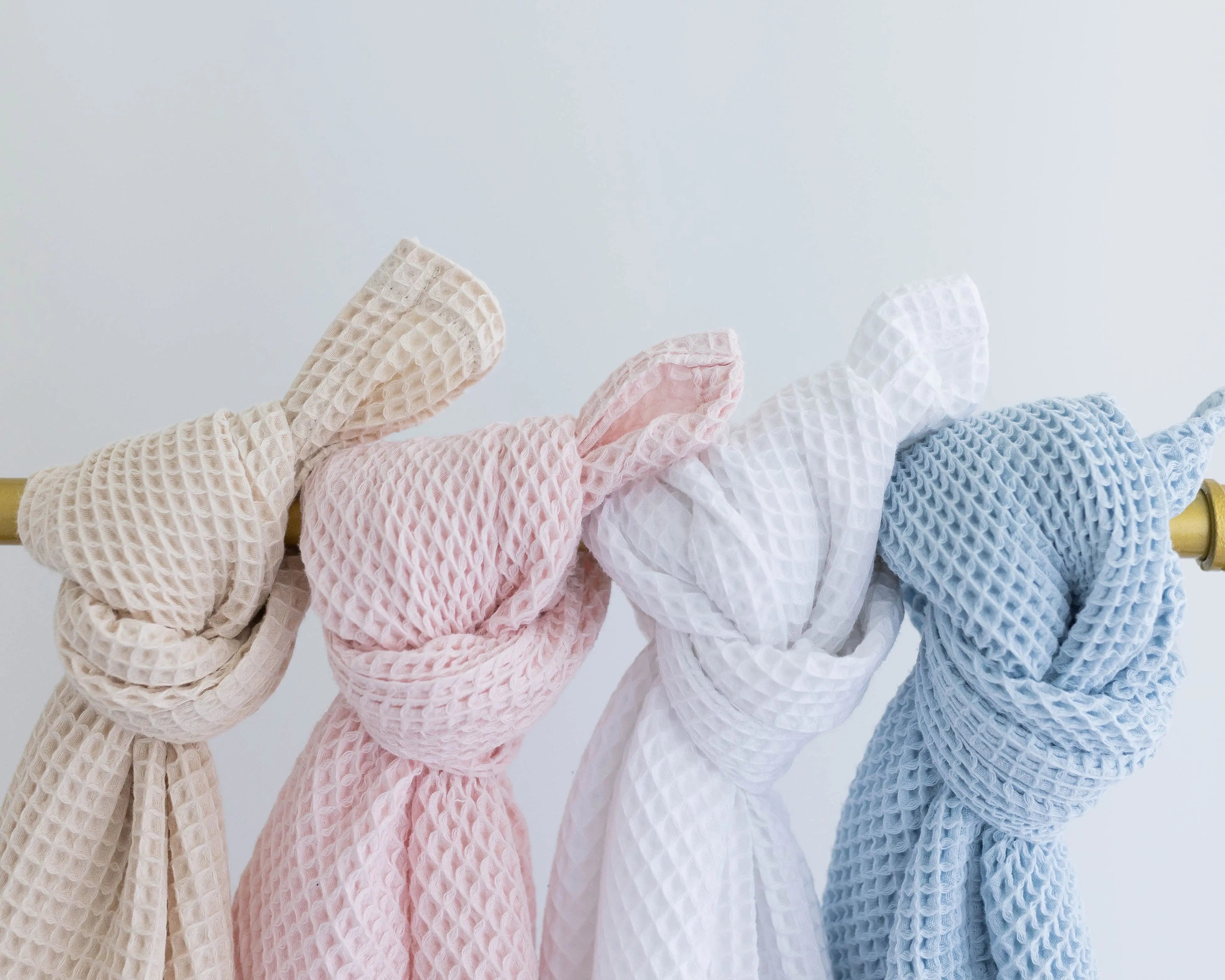 Waffle Blankets - Newborn, Baby, Toddler - 100% Cotton - Stroller Society