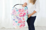Floral Nursing Cover - Multi-Use Car Seat Canopy