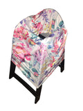 Car Seat Canopy and Breastfeeding Cover - Flora - Stroller Society