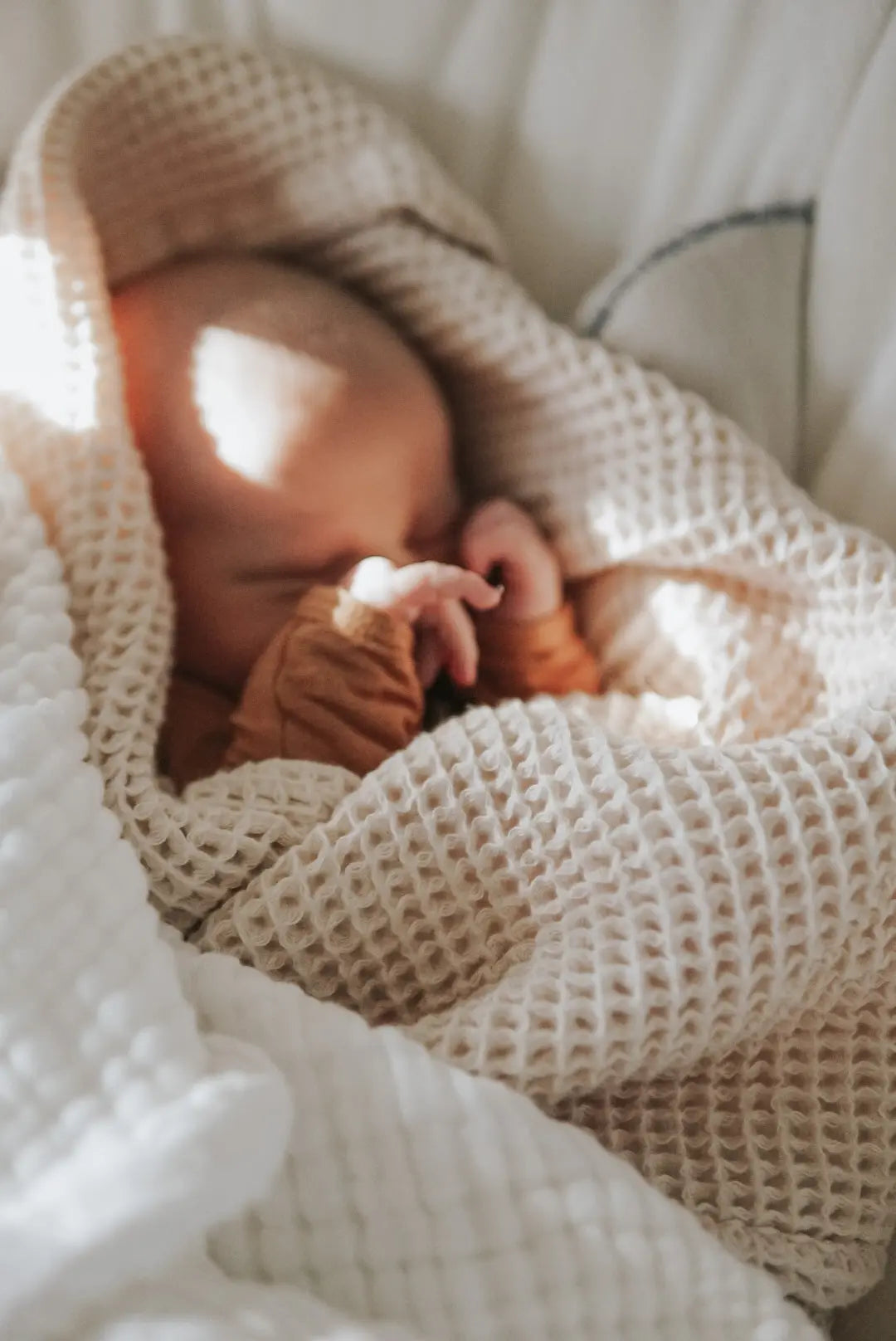 Waffle Blankets - Newborn, Baby, Toddler - 100% Cotton - Stroller Society