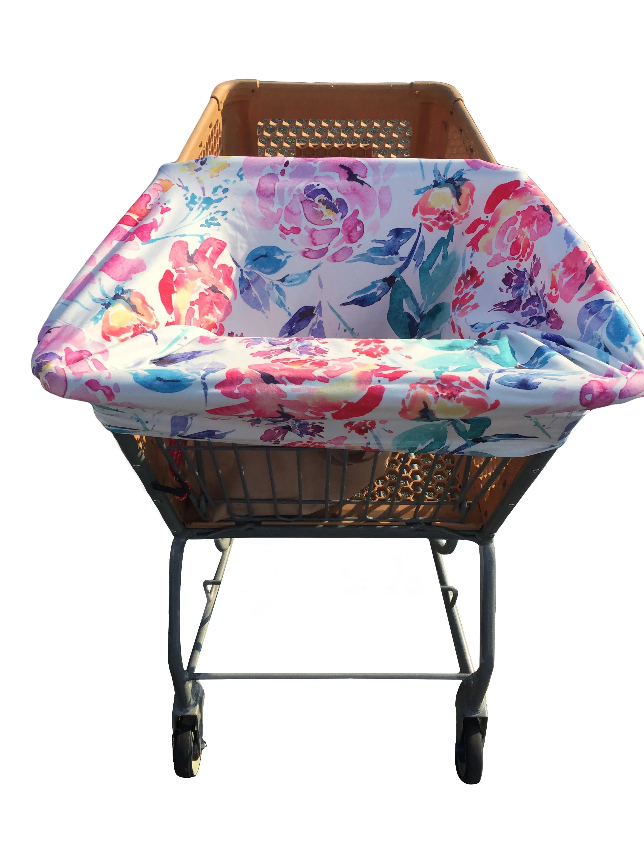 Car Seat Canopy and Breastfeeding Cover - Flora - Stroller Society