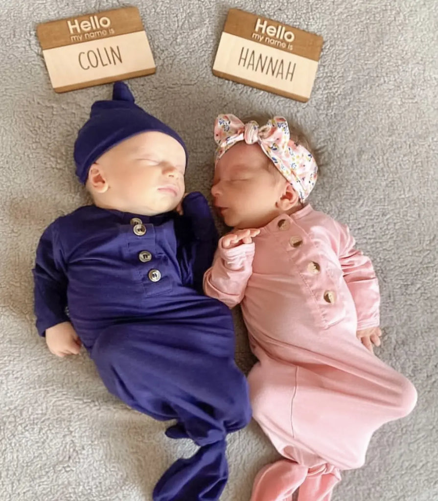 How Knotted Gowns Simplify Parenthood in the First Few Months