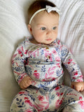 flower outfit for newborn girl