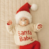 Santa Baby Crew Neck Sweater Baby & Toddler - Santa Baby Christmas Sweater Huggalugs