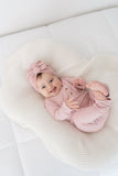 Top and Bottom Baby Outfit for Girls (Newborn - 12 months) - Dusty Rose