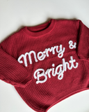 Pre-Order Personalized Kids Sweater | Custom Embroidered Baby, Toddler, Kids Sweater