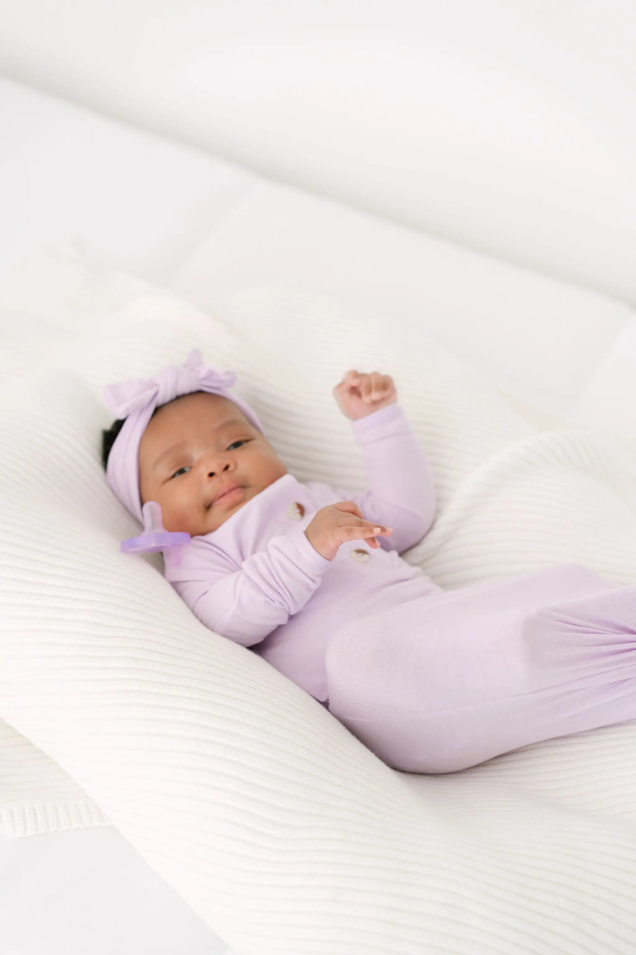 Purple Newborn Coming Home Outfits Girl Purple Baby Coming Home