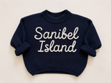 Pre-Order Personalized Kids Sweater | Custom Embroidered Baby, Toddler, Kids Sweater