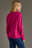 Magenta Merry & Bright Sweater - Christmas Sweater for Moms