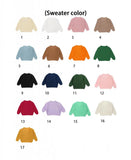 Personalized Baby & Toddler Sweater – Custom Knit Sweater, Made to Order – Infant & Kids Customizable Pullover Stroller Society