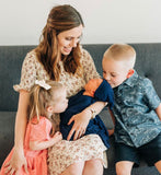 Swaddle Blanket and Hat Set - Navy Blue - Stroller Society  