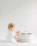 Diaper Caddy Organizer - Black Zig Zag