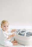 Diaper Caddy Organizer - Black Zig Zag